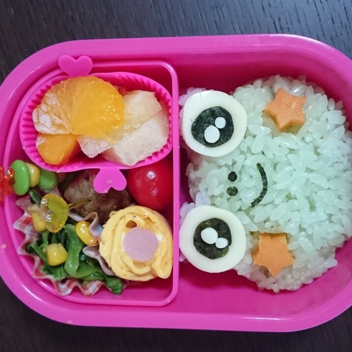年少さんのキャラ弁 カエルさん レシピ 作り方 By Yunoa101 楽天レシピ 年少さんのキャラ弁 カエルさん レシピ 作り方 By Yunoa101 楽天レシピ